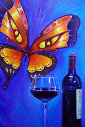 Butterfly Wine - Contempo by Sambataro